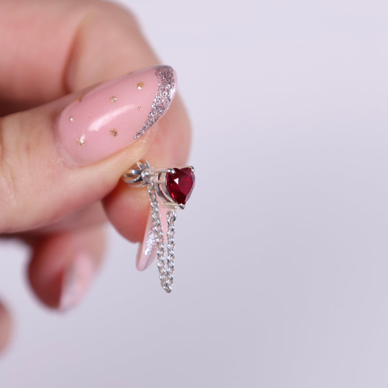 Set Milovaná si - prsteň a náušnice - striebro