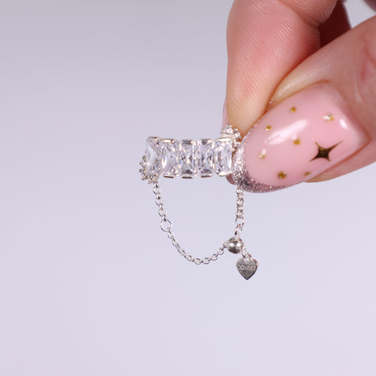 Prsteň Dostatočná si I. - striebro