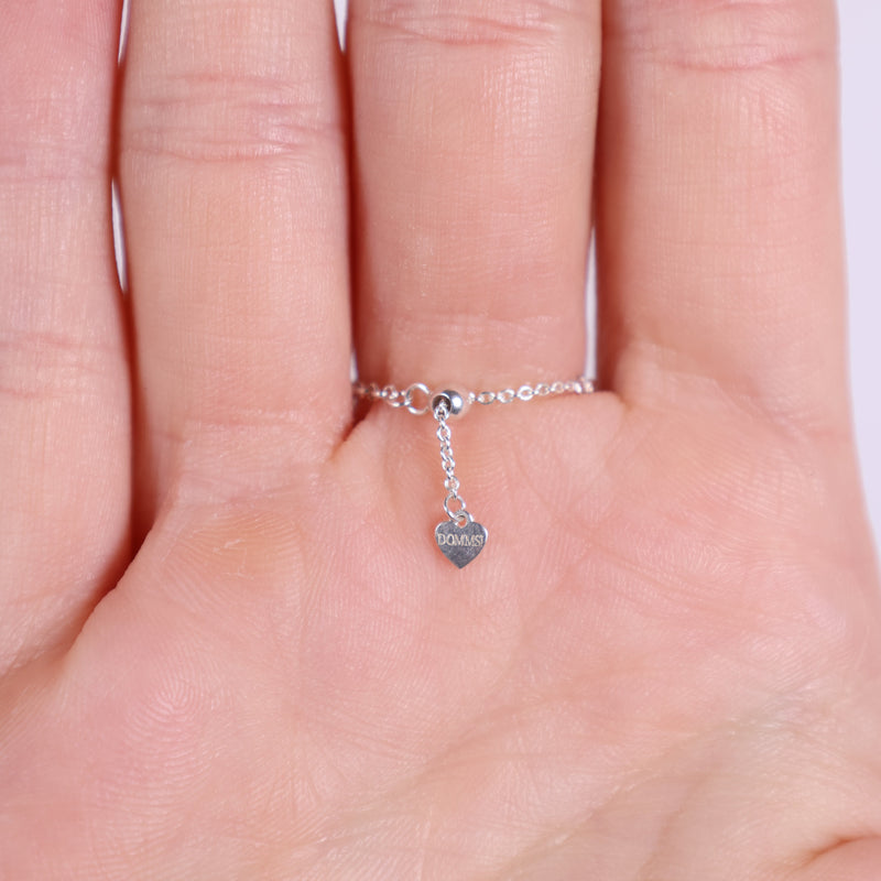 Set Dostatočná si - náušnice a prsteň - striebro