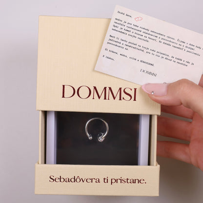 Inspirational Ring - silver