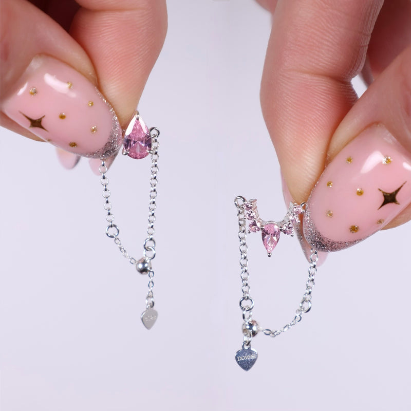 Prepojené sme - set dvoch prsteňov - striebro